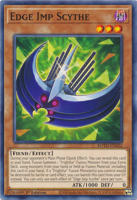 Edge Imp Scythe [ROTD-EN022] Common (ONLINE ORDER ONLY)