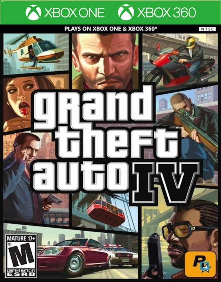 Grand Theft Auto IV (Xbox One/Xbox 360) (ONLINE ORDER ONLY)