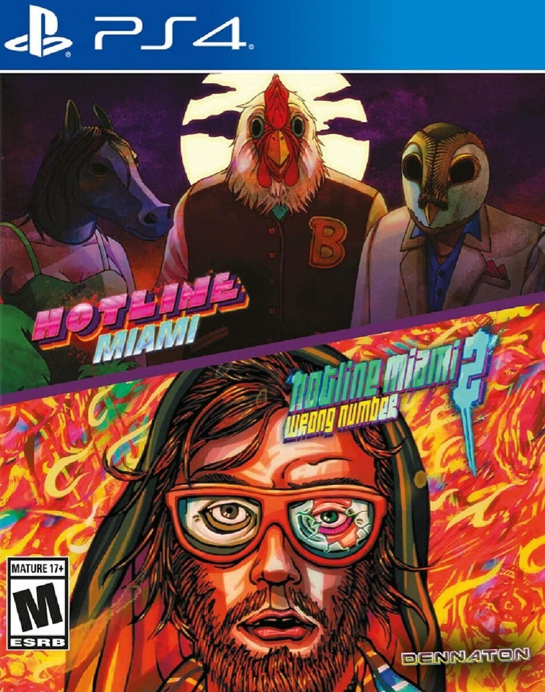 Hotline Miami / Hotline Miami 2: Wrong Number (PlayStation 4) (Online Order Only)