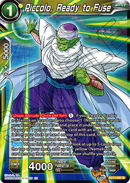 Piccolo, Ready to Fuse (BT17-091) [Ultimate Squad] (ONLINE ORDER ONLY)