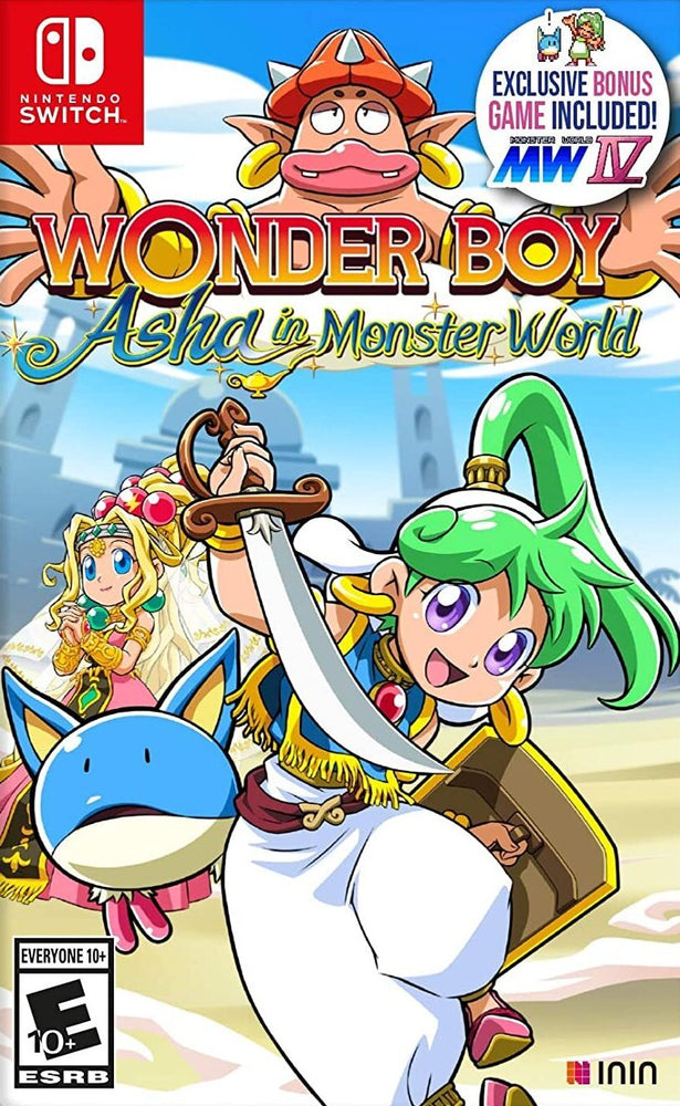 Wonder Boy: Asha in Monster World (Nintendo Switch) (ONLINE ORDER ONLY)