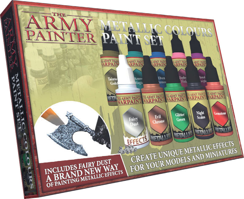 The Army Painter - Warpaints: Metallic Colours Paint Set (ONLINE ORDER ONLY)