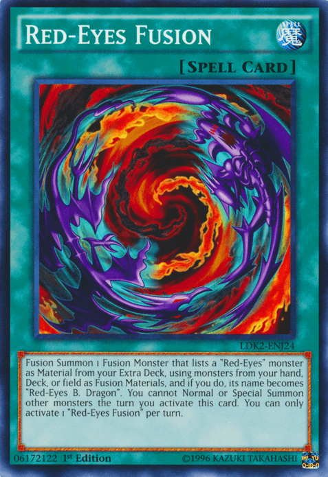 Red-Eyes Fusion [LDK2-ENJ24] Common (ONLINE ORDER ONLY)