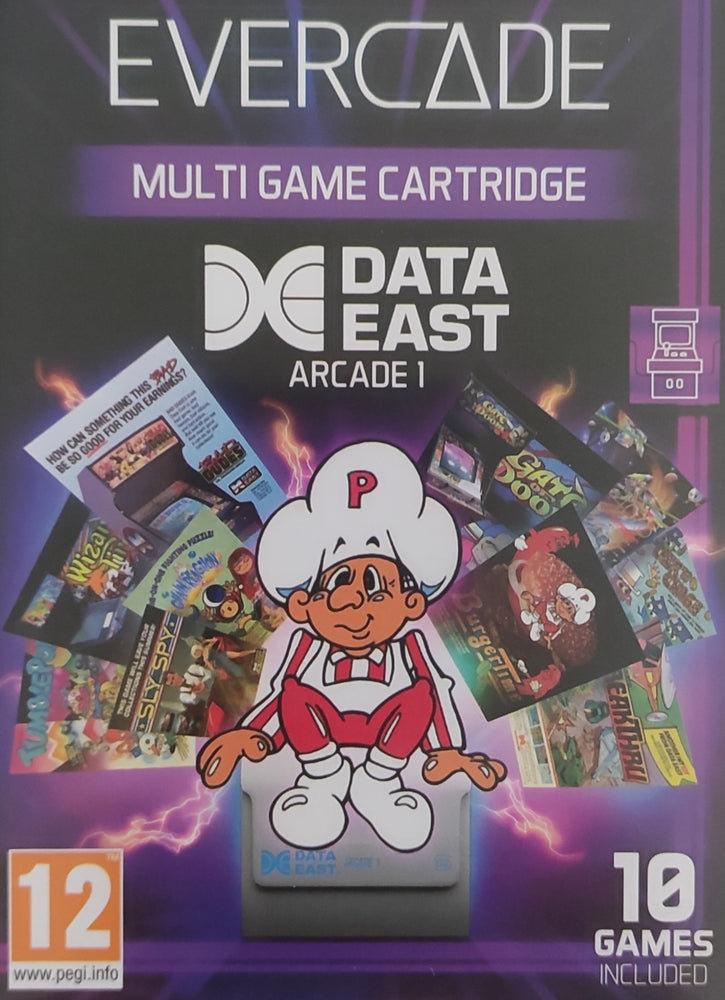 Data East Arcade 1 (Evercade) (ONLINE ORDER ONLY)