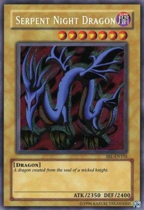Serpent Night Dragon [SRL-103] Secret Rare (ONLINE ORDER ONLY)