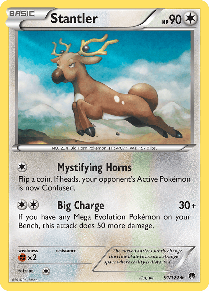 Stantler (91/122) [XY: BREAKpoint] (Online Only)