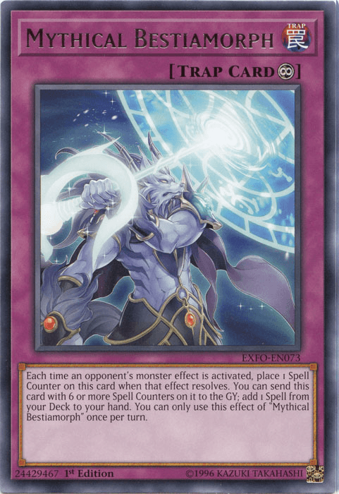 Mythical Bestiamorph [EXFO-EN073] Rare (ONLINE ORDER ONLY)