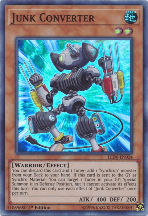 Junk Converter [LED6-EN024] Super Rare (ONLINE ORDER ONLY)