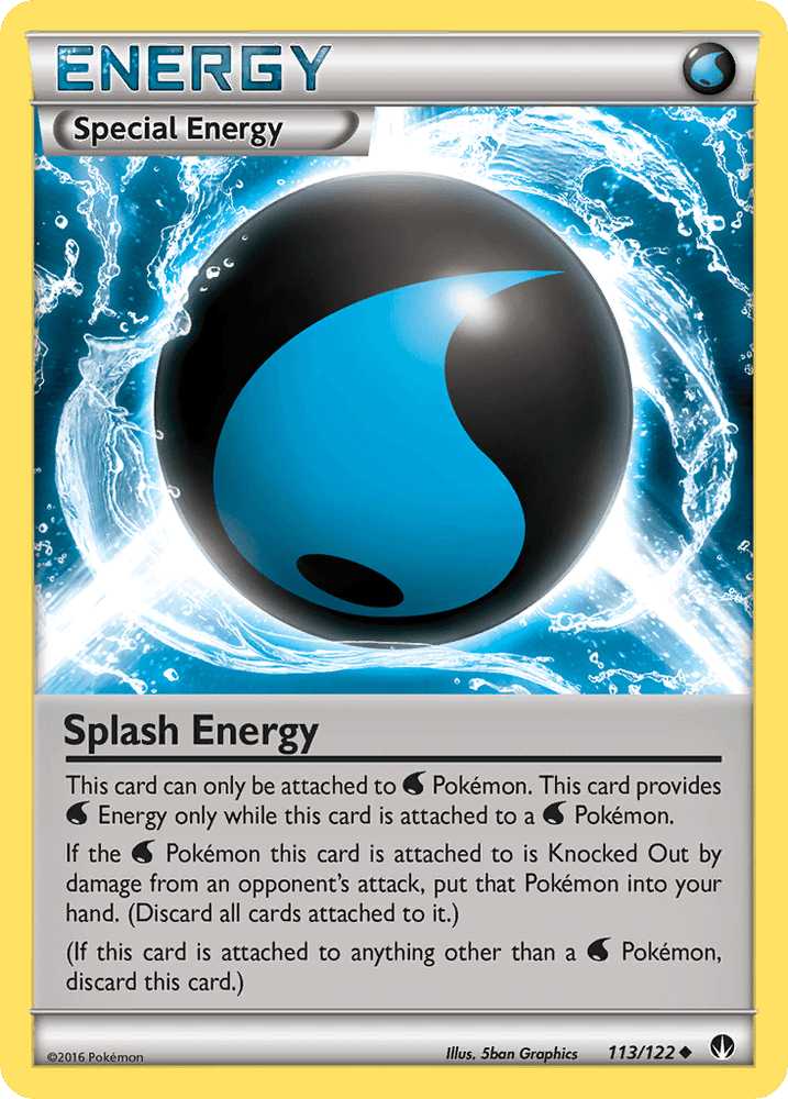 Splash Energy (113/122) [XY: BREAKpoint] (Online Only)