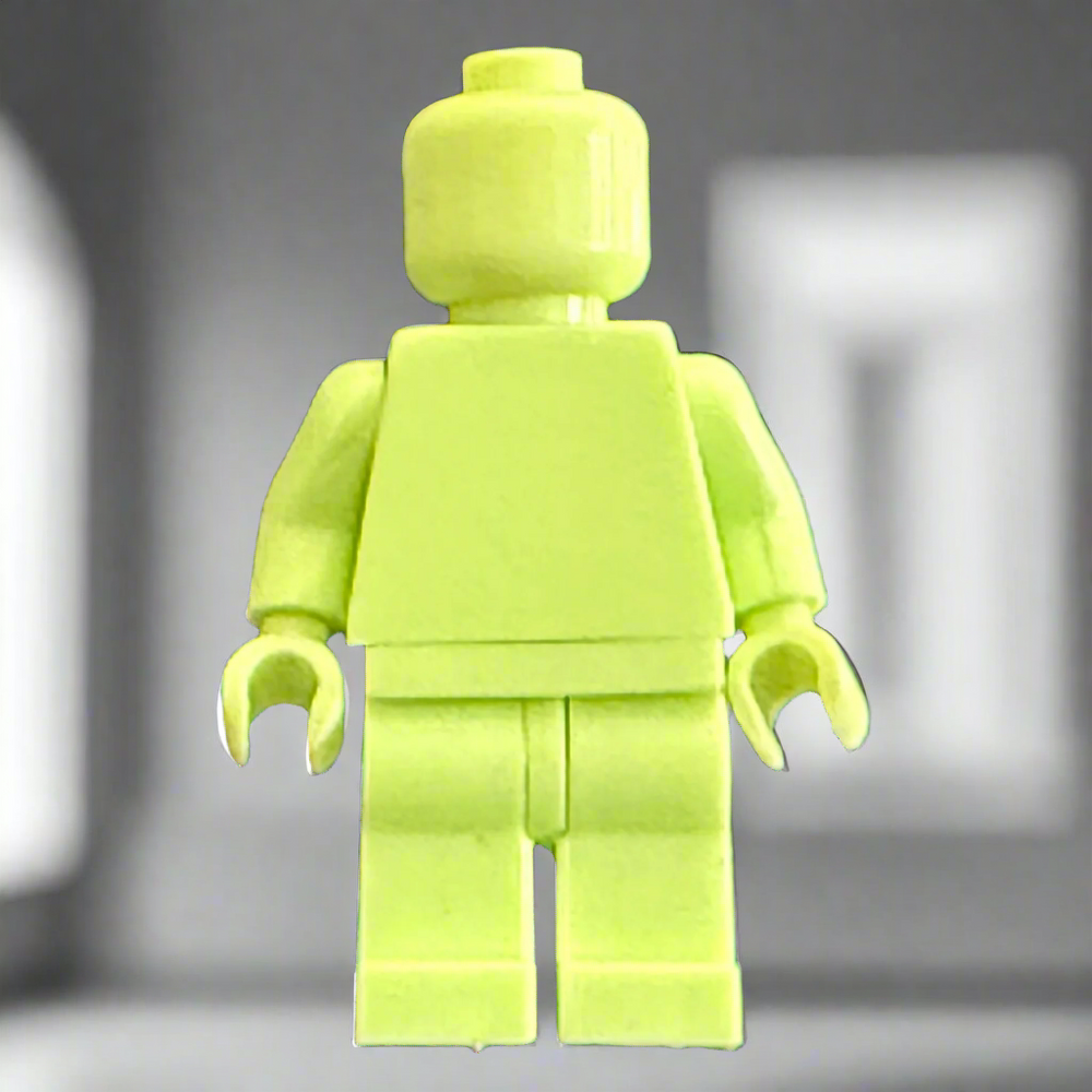 Monochrome Custom Minifigures – 40+ Vibrant Colors! (ONLINE ORDER ONLY)