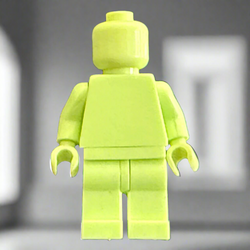 Monochrome Custom Minifigures – 40+ Vibrant Colors! (ONLINE ORDER ONLY)