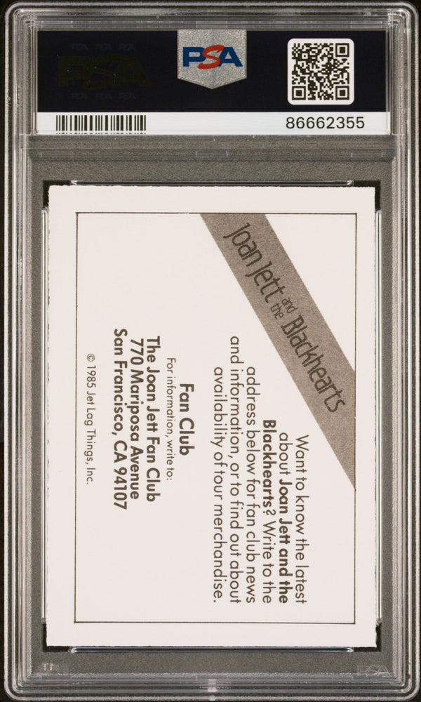1985 WONDER BREAD ROCK STARS JOAN JETT/BLACKHEARTS ROCK STARS # - PSA 9 (Online Order Only)