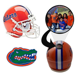 Florida Gators College Football Collectible Mini Helmet - Picture Inside - FANZ Collectibles (Online Order Only) (ONLINE ORDER ONLY)