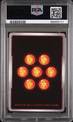 2022 DRAGON BALL SUPER MYTHIC BOOSTER TRUNKS, HELPING BLAST #P-128 - PSA 10 (Online Order Only)