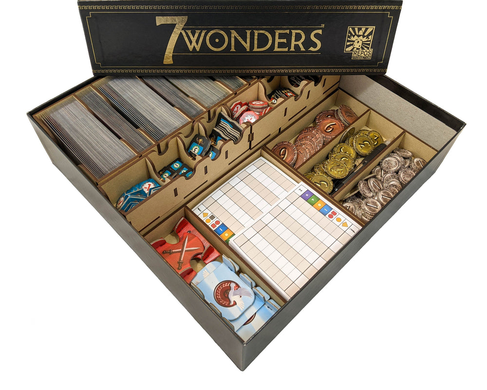 7 Wonders 2nd Edition Board Game Organizer Insert (ONLINE ORDER ONLY)