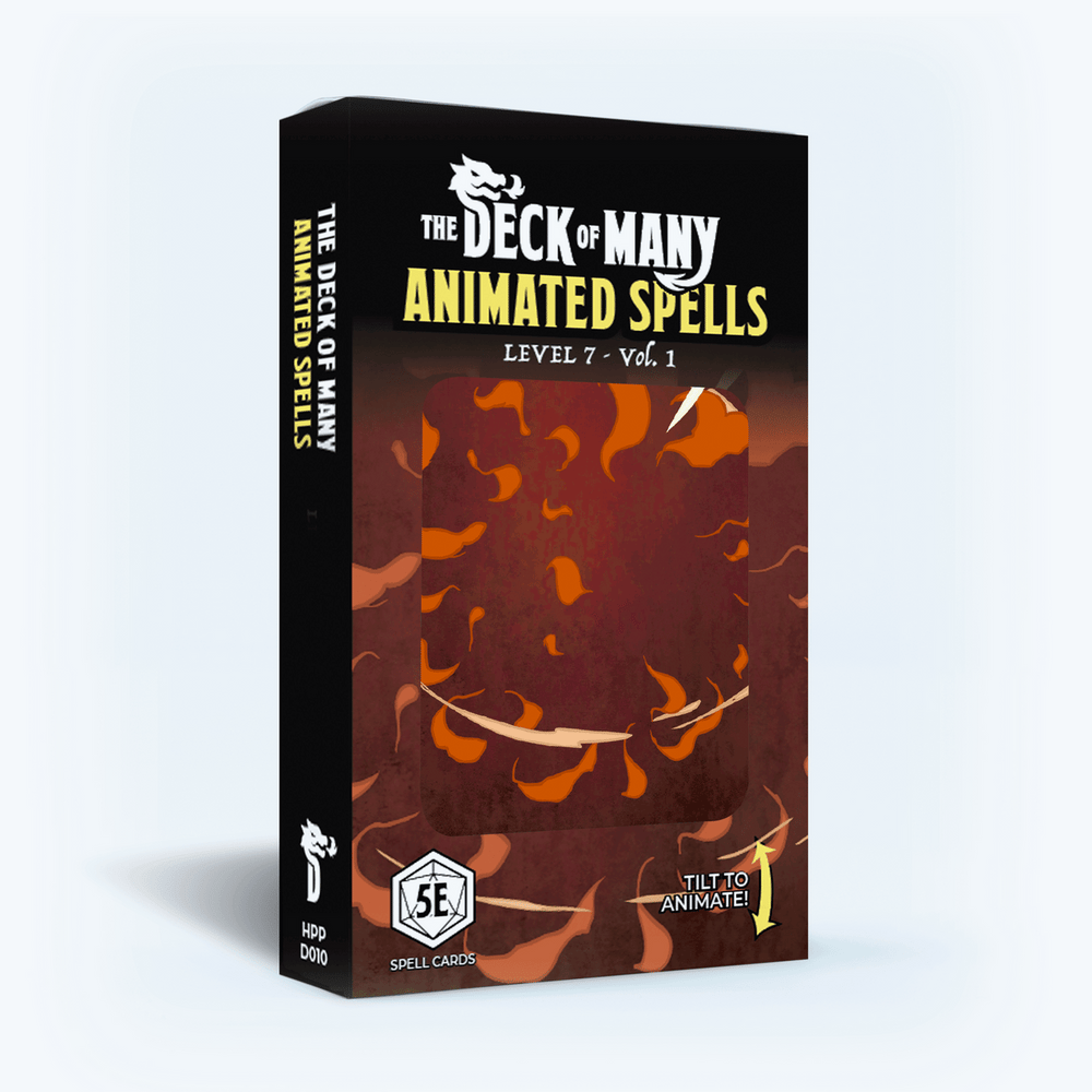 The Deck of Many: Animated Spells - Level 7 Volume 1 (ONLINE ORDER ONLY)