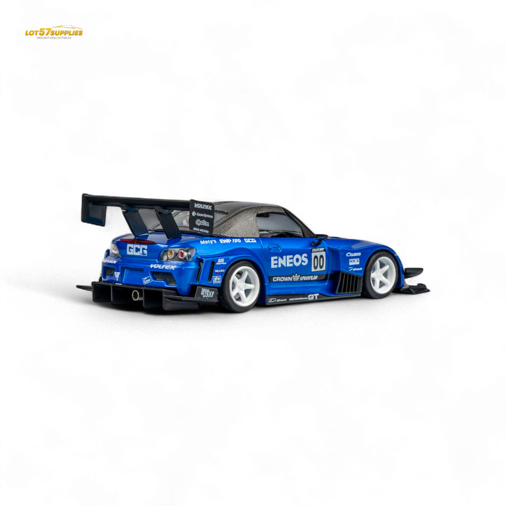 MicroTurbo Honda S2000 ENEOS #00 TOP FUEL - Candy Blue 1:64