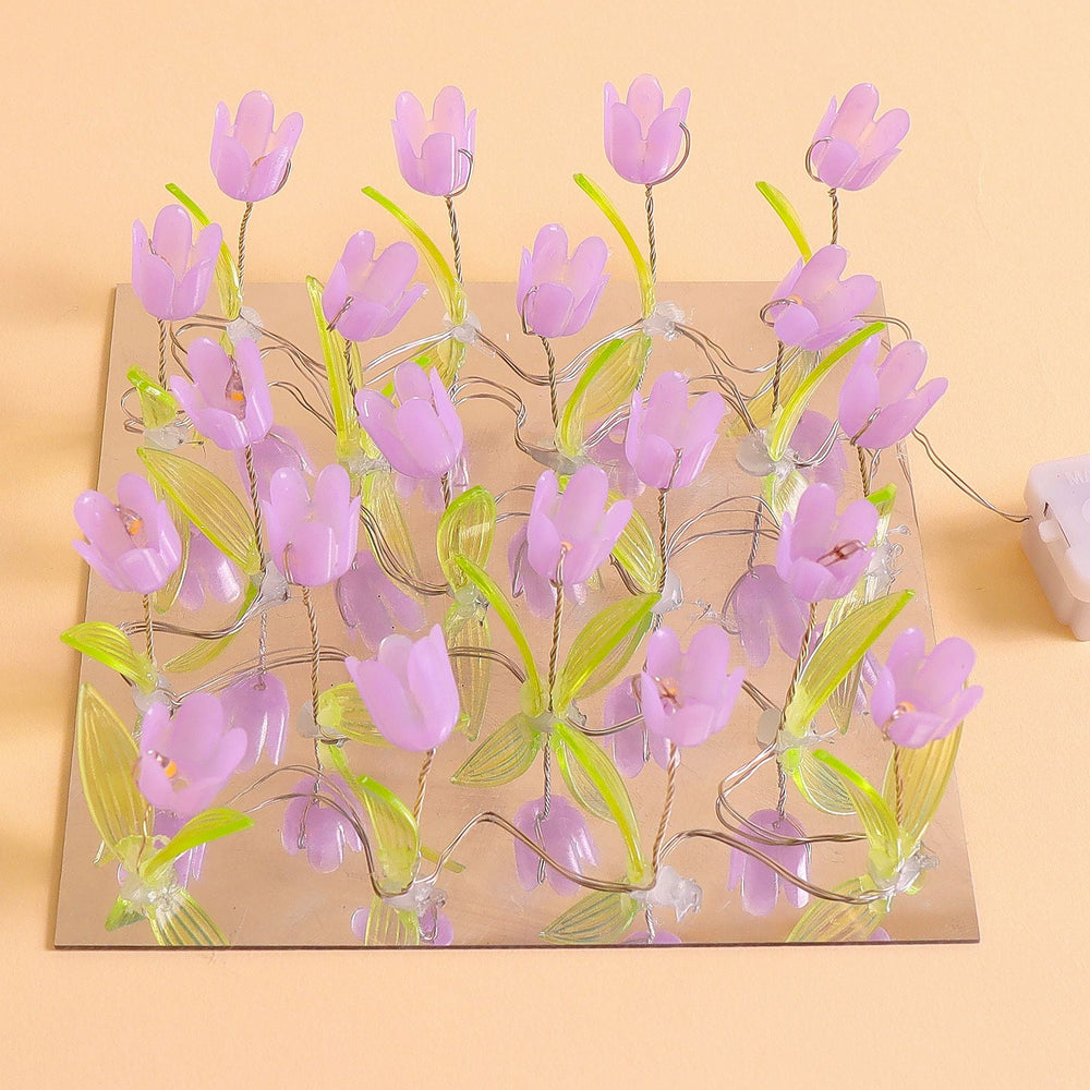 Tulip Mirror LED Night Light - Purple (ONLINE ORDER ONLY)