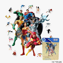 Justice League Legends Wooden Jigsaw Puzzle (Online Order Only)