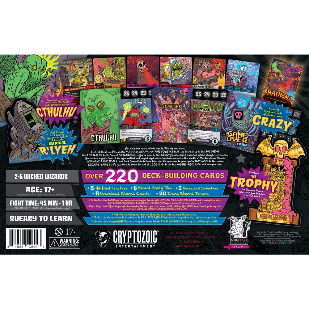 Epic Spell Wars of the Battle Wizards: ANNIHILAGEDDON Deck-Building Game (ONLINE ORDER ONLY)