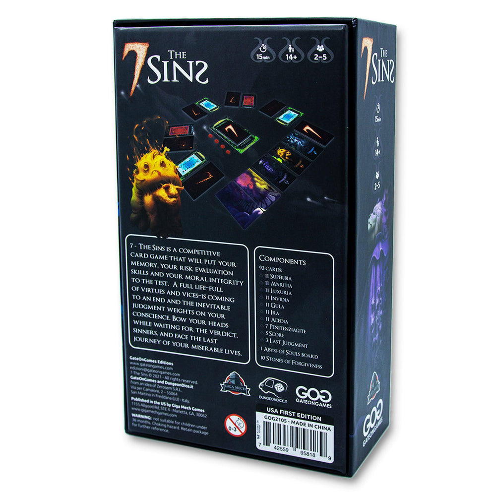 7, The Sins (ONLINE ORDER ONLY)