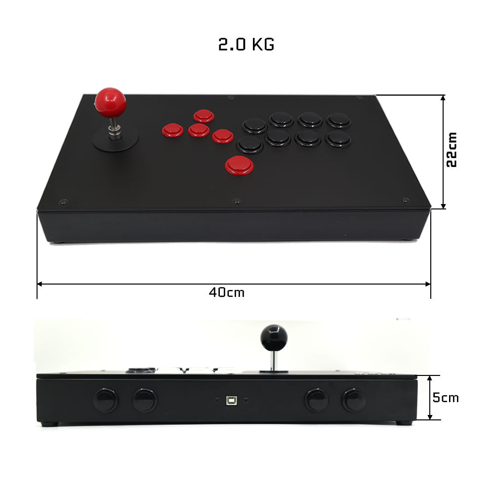 FightBox M3 All Button Leverless Arcade Game Controller for PC/PS/XBOX/SWITCH (Online Only)