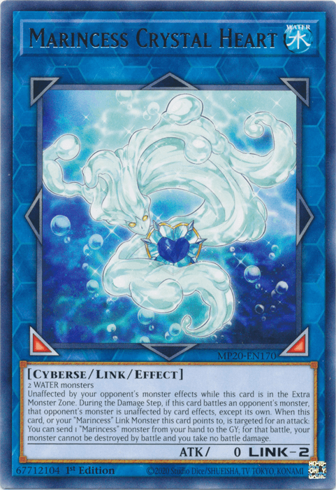 Marincess Crystal Heart [MP20-EN170] Rare (ONLINE ORDER ONLY)