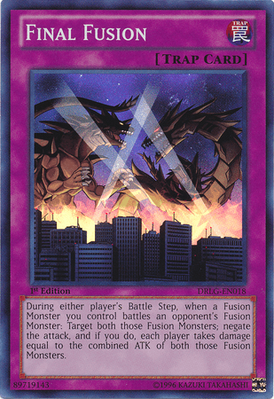 Final Fusion [DRLG-EN018] Super Rare (ONLINE ORDER ONLY)