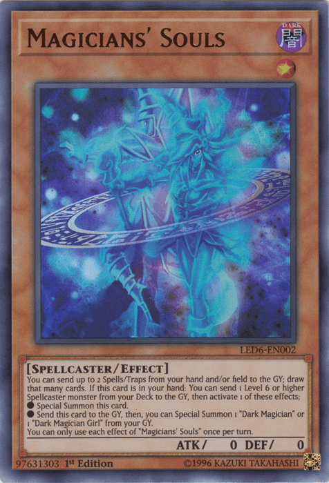 Magicians' Souls [LED6-EN002] Ultra Rare (ONLINE ORDER ONLY)