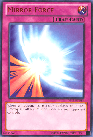 Mirror Force (Red) [DL15-EN018] Rare (ONLINE ORDER ONLY)