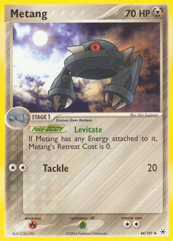 Metang (44/101) [EX: Hidden Legends] (Online Only)