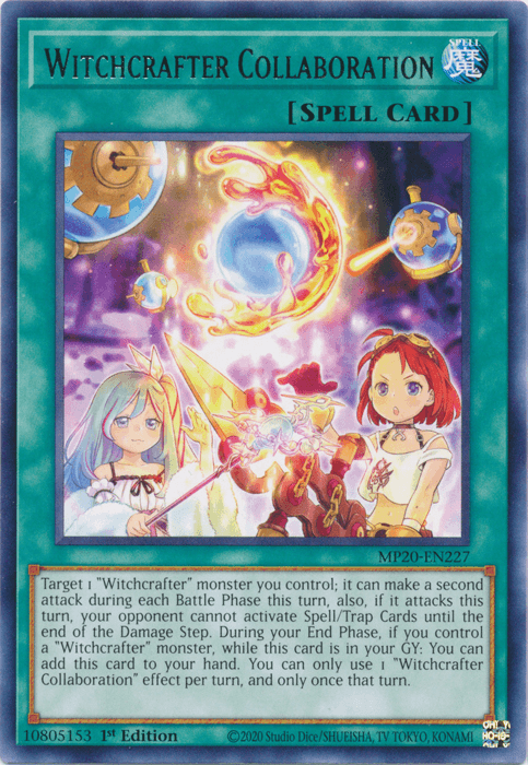 Witchcrafter Collaboration [MP20-EN227] Rare (ONLINE ORDER ONLY)