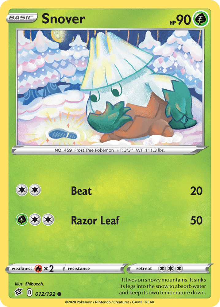 Snover (012/192) [Sword & Shield: Rebel Clash] (Online Only)