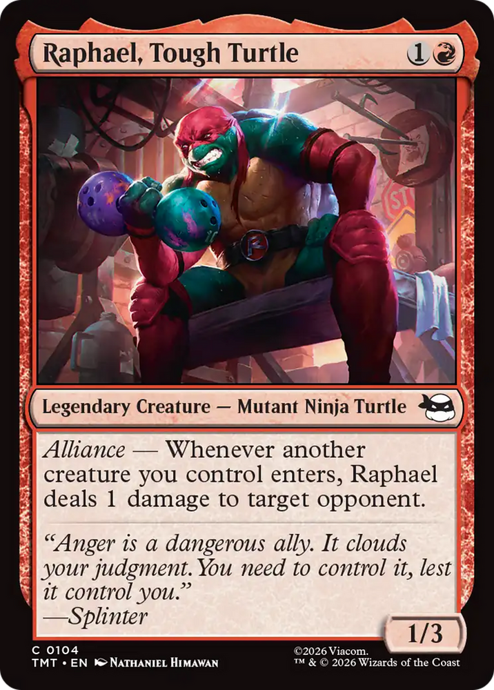 Raphael, Tough Turtle [Teenage Mutant Ninja Turtles]