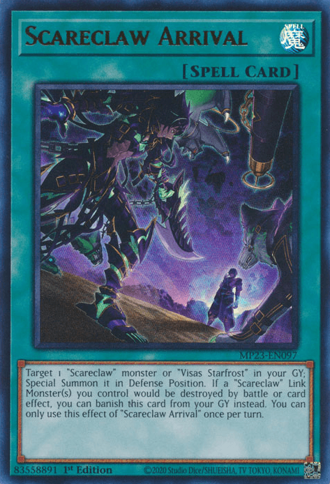 Scareclaw Arrival [MP23-EN097] Ultra Rare (ONLINE ORDER ONLY)