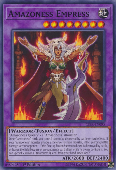 Amazoness Empress [CIBR-EN095] Common (ONLINE ORDER ONLY)