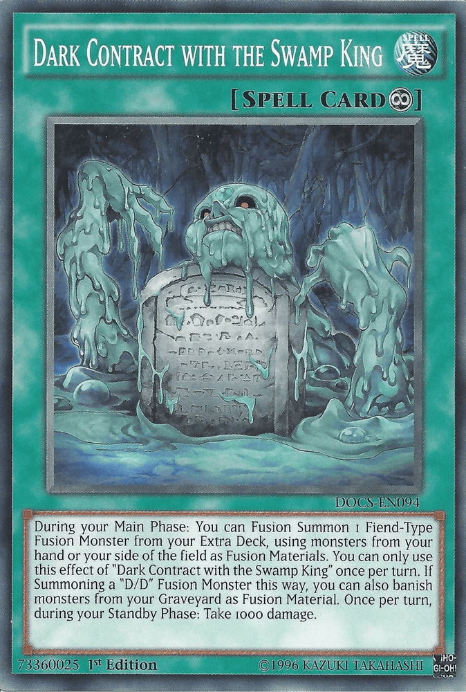 Dark Contract with the Swamp King [DOCS-EN094] Common (ONLINE ORDER ONLY)