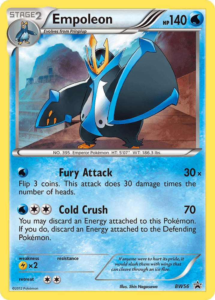Empoleon (BW56) [Black & White: Black Star Promos] (Online Only)