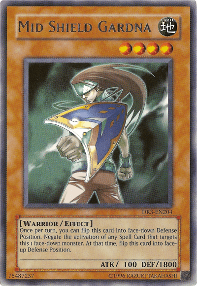Mid Shield Gardna [DR3-EN204] Rare (ONLINE ORDER ONLY)