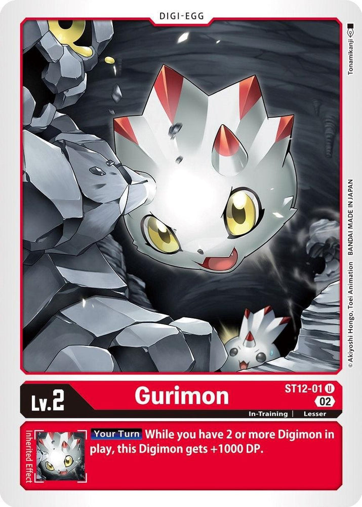 Gurimon [ST12-01] [Starter Deck: Jesmon] (ONLINE ORDER ONLY)