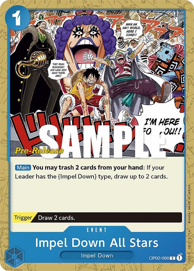 Impel Down All Stars [Paramount War Pre-Release Cards] (ONLINE ORDER ONLY)
