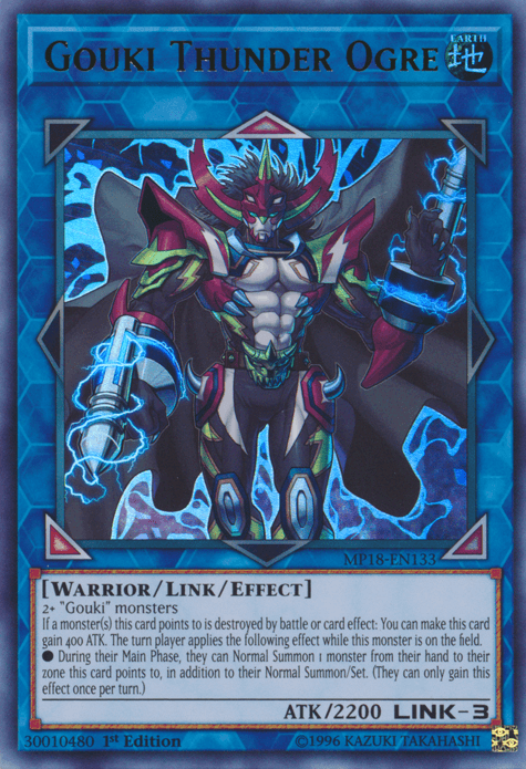 Gouki Thunder Ogre [MP18-EN133] Ultra Rare (ONLINE ORDER ONLY)