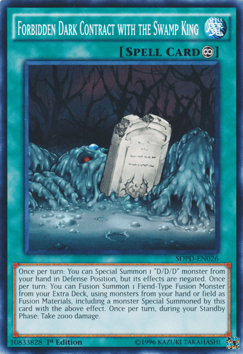 Forbidden Dark Contract with the Swamp King [SDPD-EN026] Common (ONLINE ORDER ONLY)