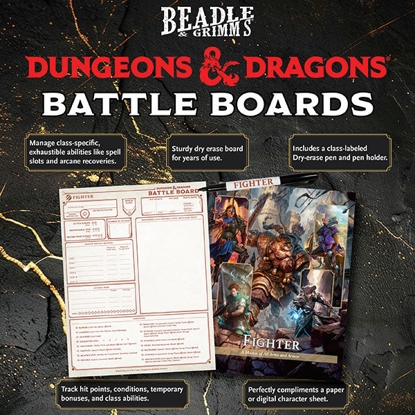 Dungeons & Dragons - Battle Board: Fighter (ONLINE ORDER ONLY)