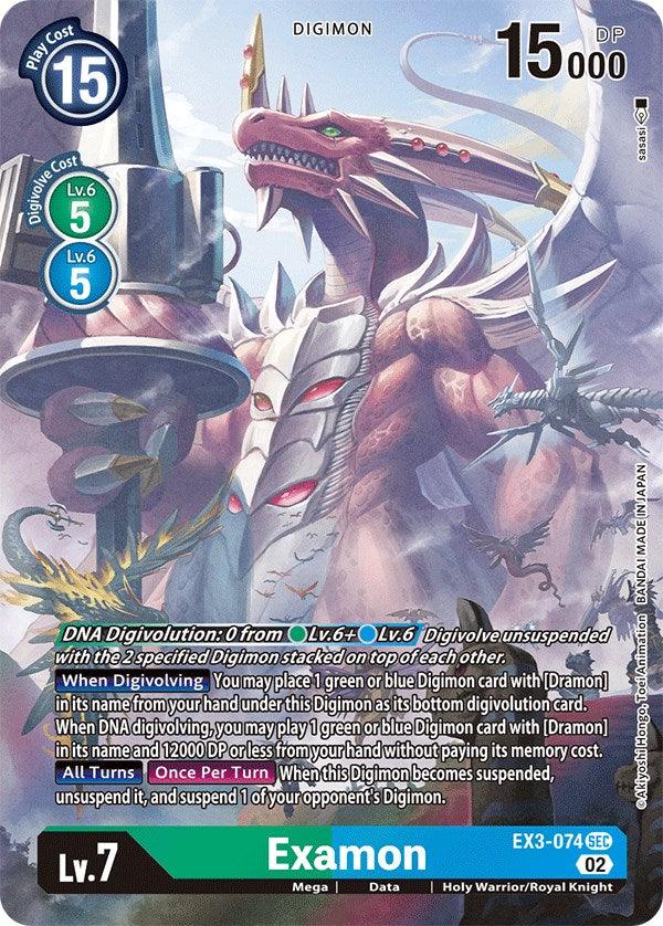 Examon [EX3-074] (Alternate Art) [Draconic Roar] (ONLINE ORDER ONLY)