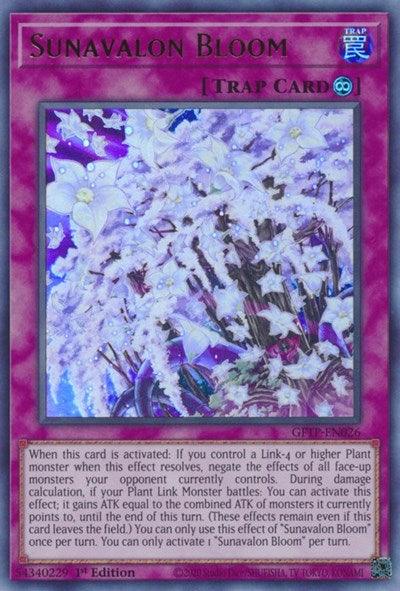 Sunavalon Bloom [GFTP-EN026] Ultra Rare (ONLINE ORDER ONLY)