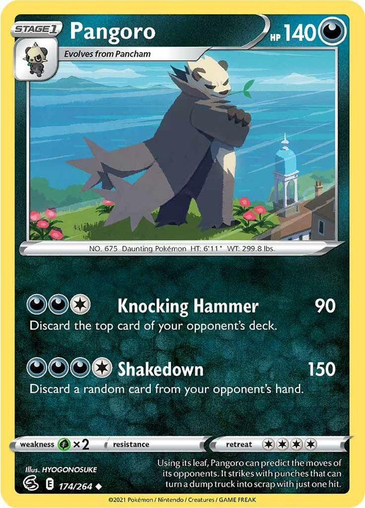 Pangoro (174/264) [Sword & Shield: Fusion Strike] (Online Only)