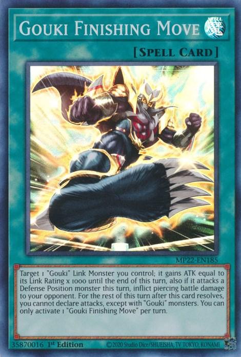 Gouki Finishing Move [MP22-EN185] Super Rare (ONLINE ORDER ONLY)