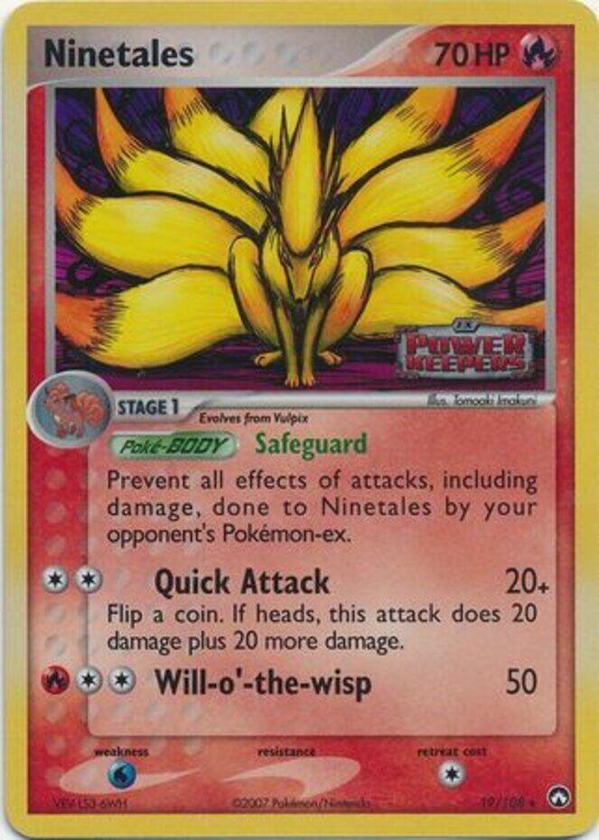 Ninetales (19/108) (Stamped) [EX: Power Keepers] (Online Only)