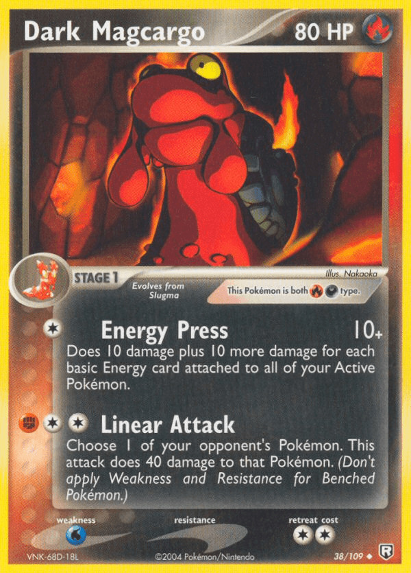 Dark Magcargo (38/109) [EX: Team Rocket Returns] (Online Only)
